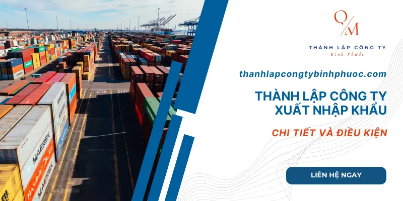 Thành lập công ty xuất nhập khẩu